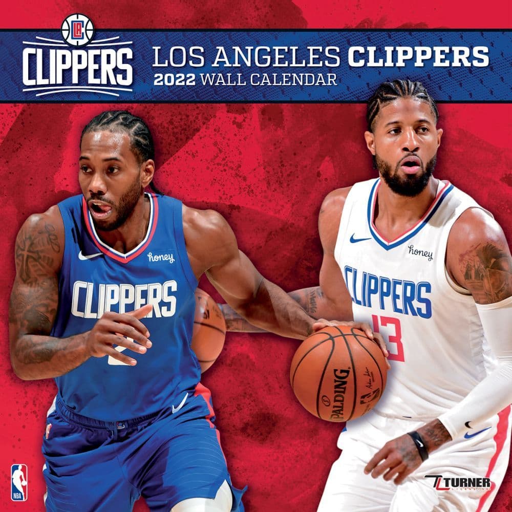 Los Angeles Clippers 2022 calendars