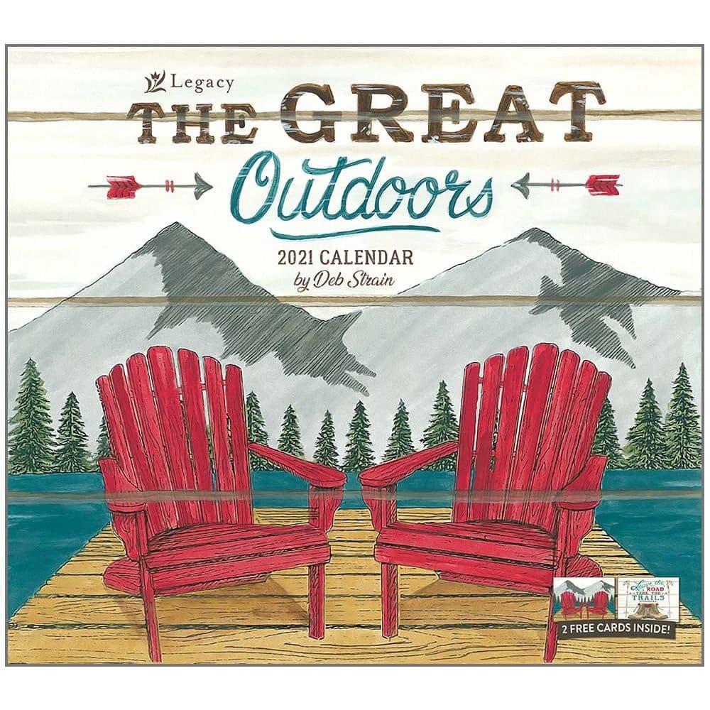 2021 Great Outdoors The Wall Calendar