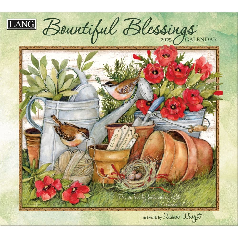 Bountiful Blessings Special Edition 2025 Wall Calendar