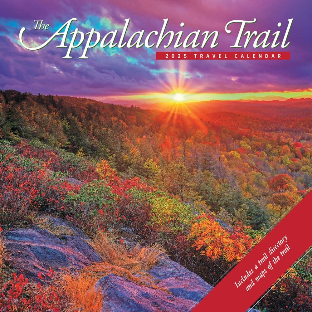 Appalachian Trail Travel and Events 2025 Wall Calendar