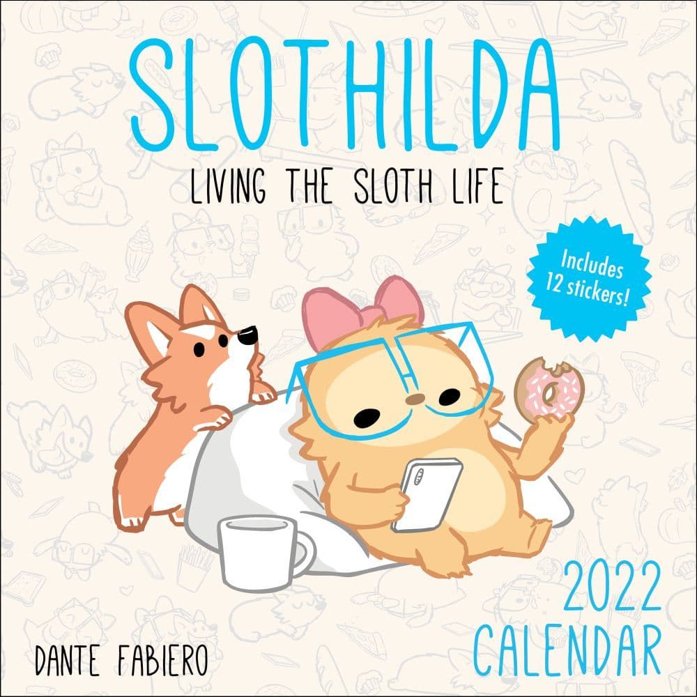 Slothilda 2022 Wall Calendar