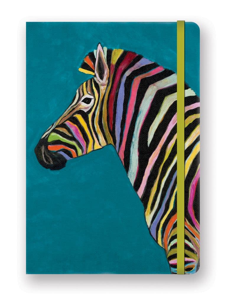Rainbow Zebra Compact Deconstructed Journal Main Image