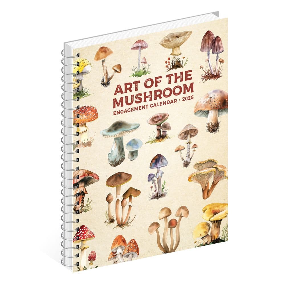 Art of the Mushroom 2026 Engagement Planner Third Alternate Image