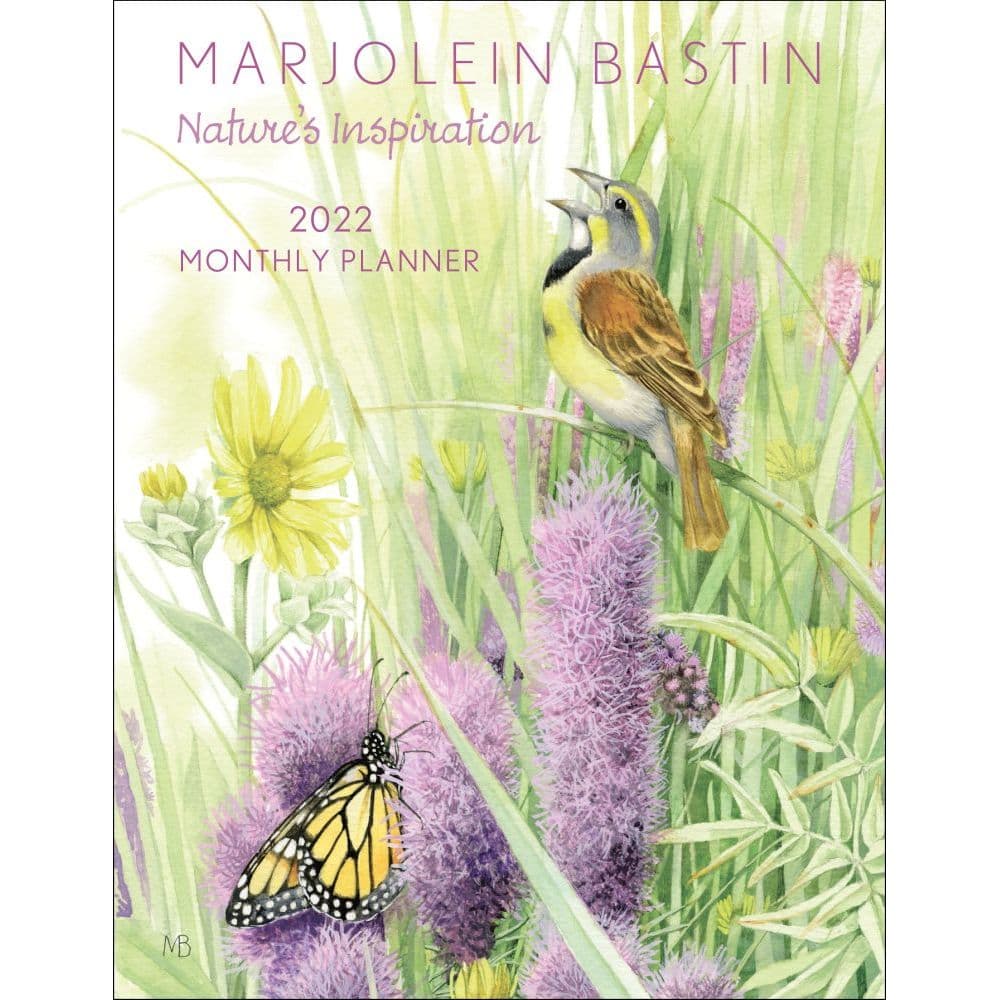 Marjolein Bastin 2023 Calendar Marjolein Bastin Natures Inspiration 2022 Large Monthly Planner Calendar