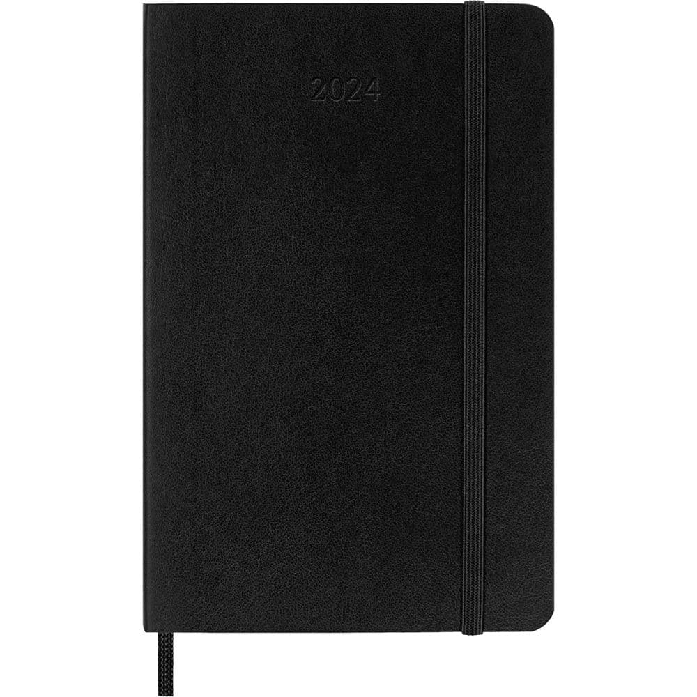 Moleskine Pocket Black Daily 2024 Planner - Calendars.com