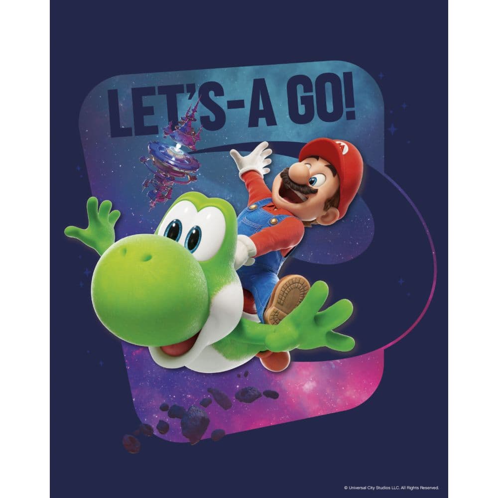Super Mario Galaxy Movie 2027 Wall Calendar Fifth Alternate Image