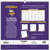 image NFL Minnesota Vikings 2027 Memomate Spiral Wall Calendar