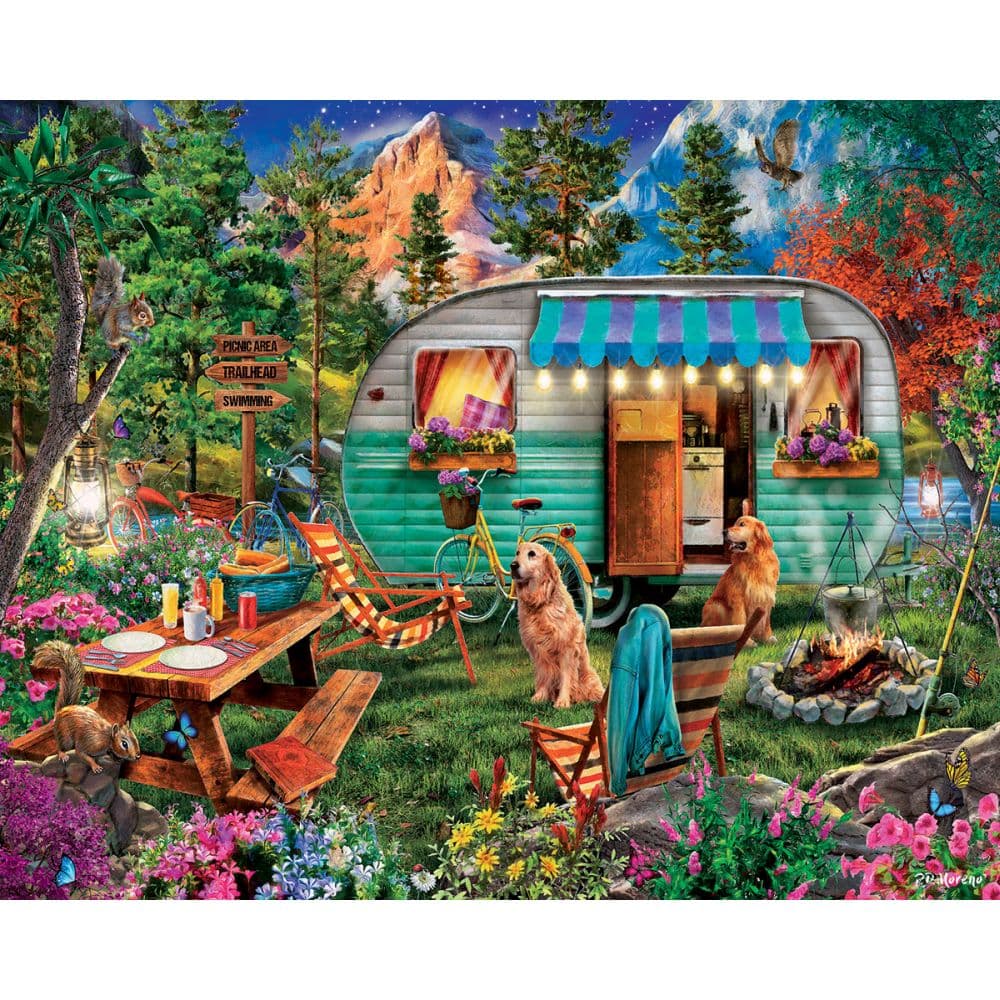Camper 1000 Piece Puzzle First Alternate Image