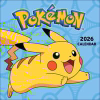 image Pokemon 2026 Mini Wall Calendar Main Image
