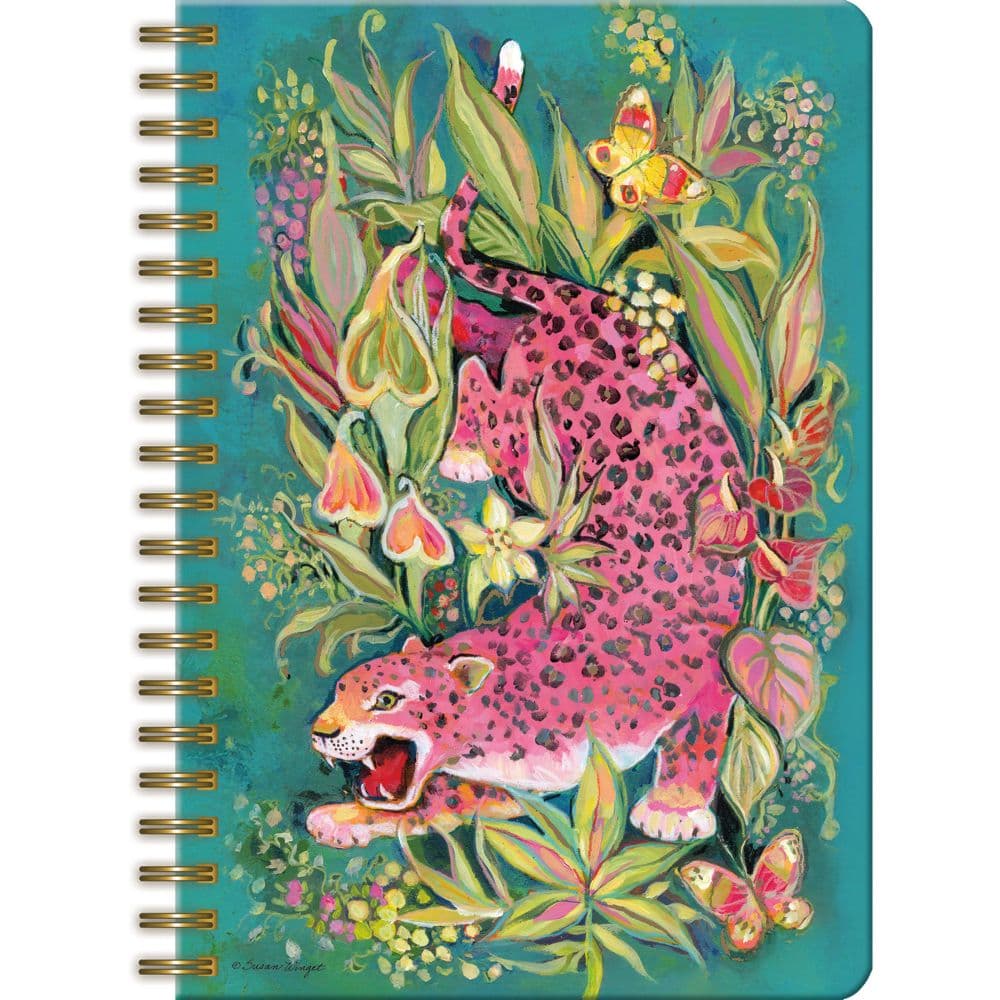 image Untamed Garden Spiral Journal by Susan Winget