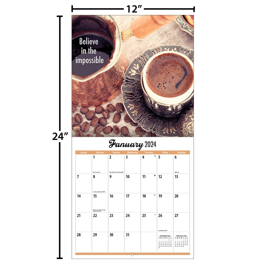 Coffee Photo 2024 Wall Calendar Fourth Alternate 
Image width=&quot;1000&quot; height=&quot;1000&quot;