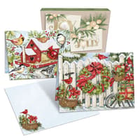 image Winter Birds Assorted Christmas Cards by Susan Winget Main Product Image