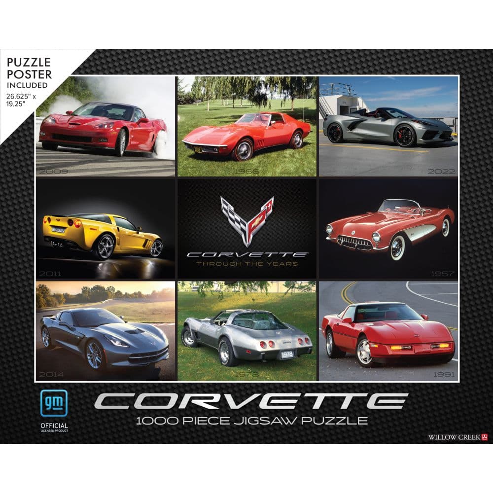 Puzzle Calvenno 1000 Pezzi – Hot Rods – Calendario Auto Straordinarie – Orizzontale