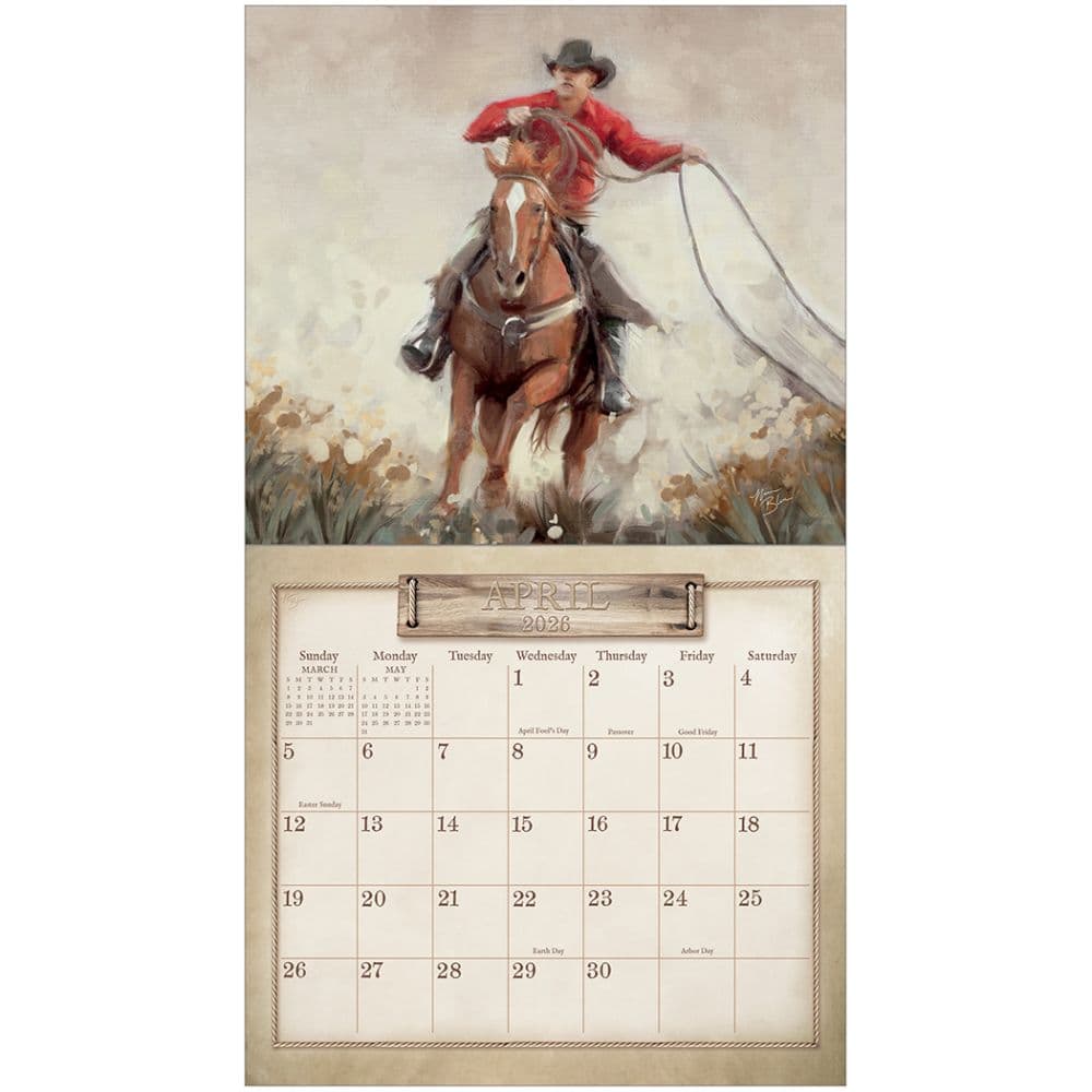 Home on the Range by Nina Blue 2026 Wall Calendar Second Alternate Image