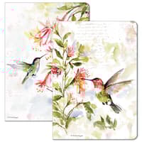 image Hummingbird Floral 2 Pack Journals Main