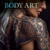 image Body Art Special Value 2025 Wall Calendar Main Image