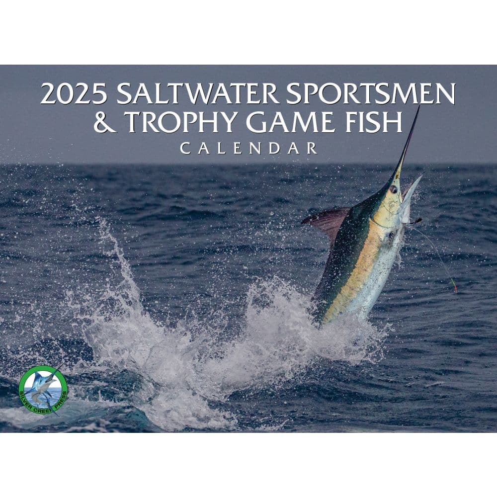 Saltwater Sportsmen and Trophy Game 2025 Wall Calendar Main Image