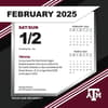 image Texas A and M Aggies 2025 Desk Calendar Alt3