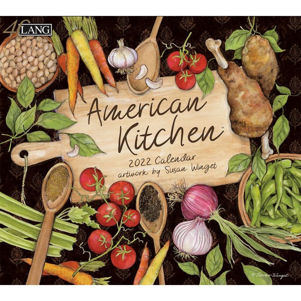 Lang Calendar 2022 American Kitchen 2022 Wall Calendar - Calendars.com