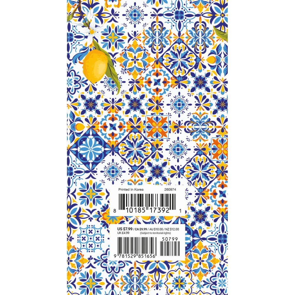 Tuscan Delight 2 Year Pocket 2026 Planner First Alternate Image