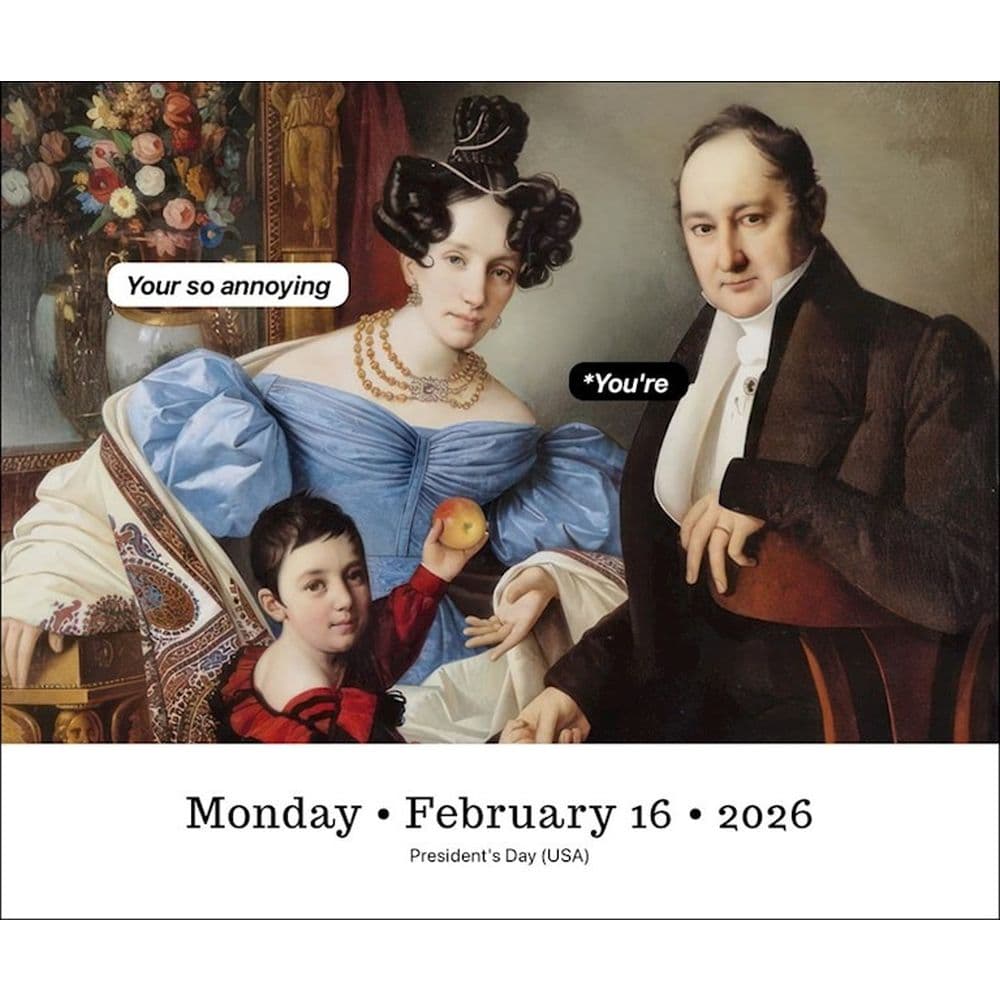 Punk History 2026 Desk Calendar Second Alternate Image