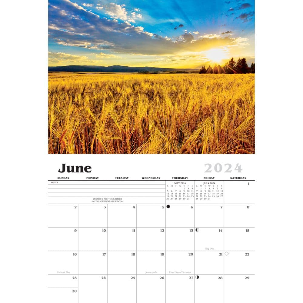 Idaho 2024 Wall Calendar Second Alternate Image