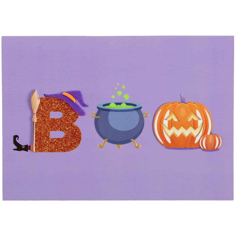 Boo Lettering Halloween Card First Alternate Image width=&quot;1000&quot; height=&quot;1000&quot;