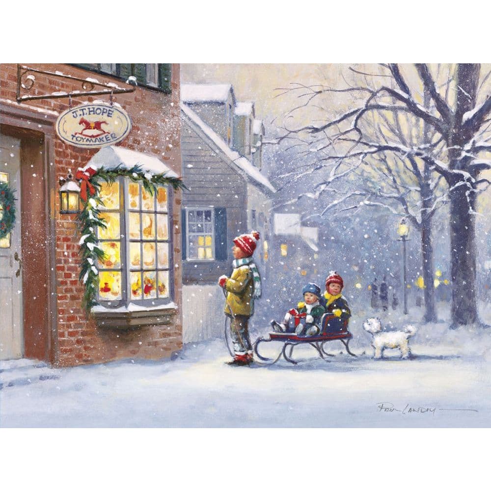 All I Want For Christmas 5.375 In X 6.875 In Christmas Cards by Paul Landry Main Image