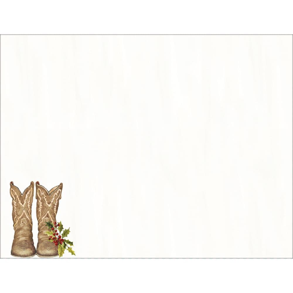 Howdy Holidays Boxed Christmas Cards Third Alternate Image