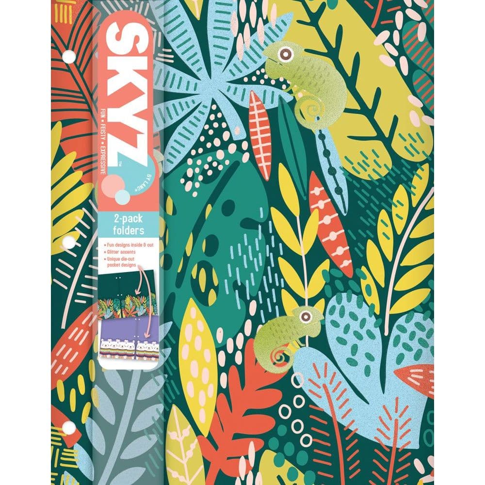 Artsy Animals 2-Pack Folders
