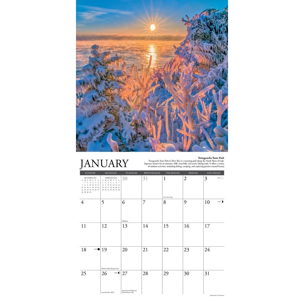 Minnesota Travel and Events 2026 Wall Calendar Second Alternate Image