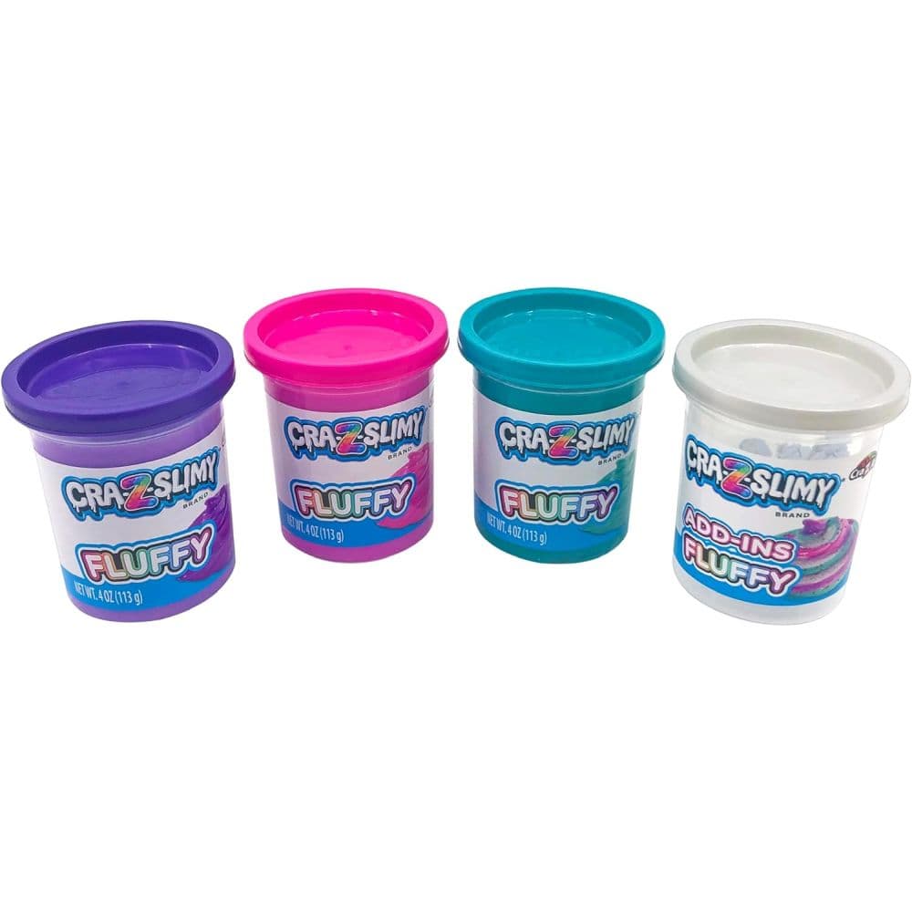 Cra-Z-Slimy Fluffy 4 Count - Calendars.com