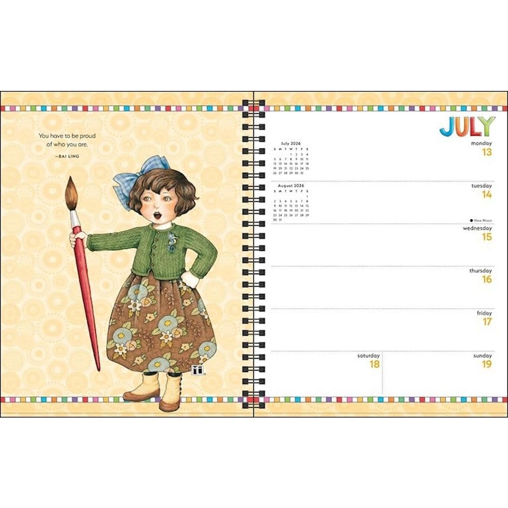 Mary Engelbreit 2026 Engagement Planner Fifth Alternate Image