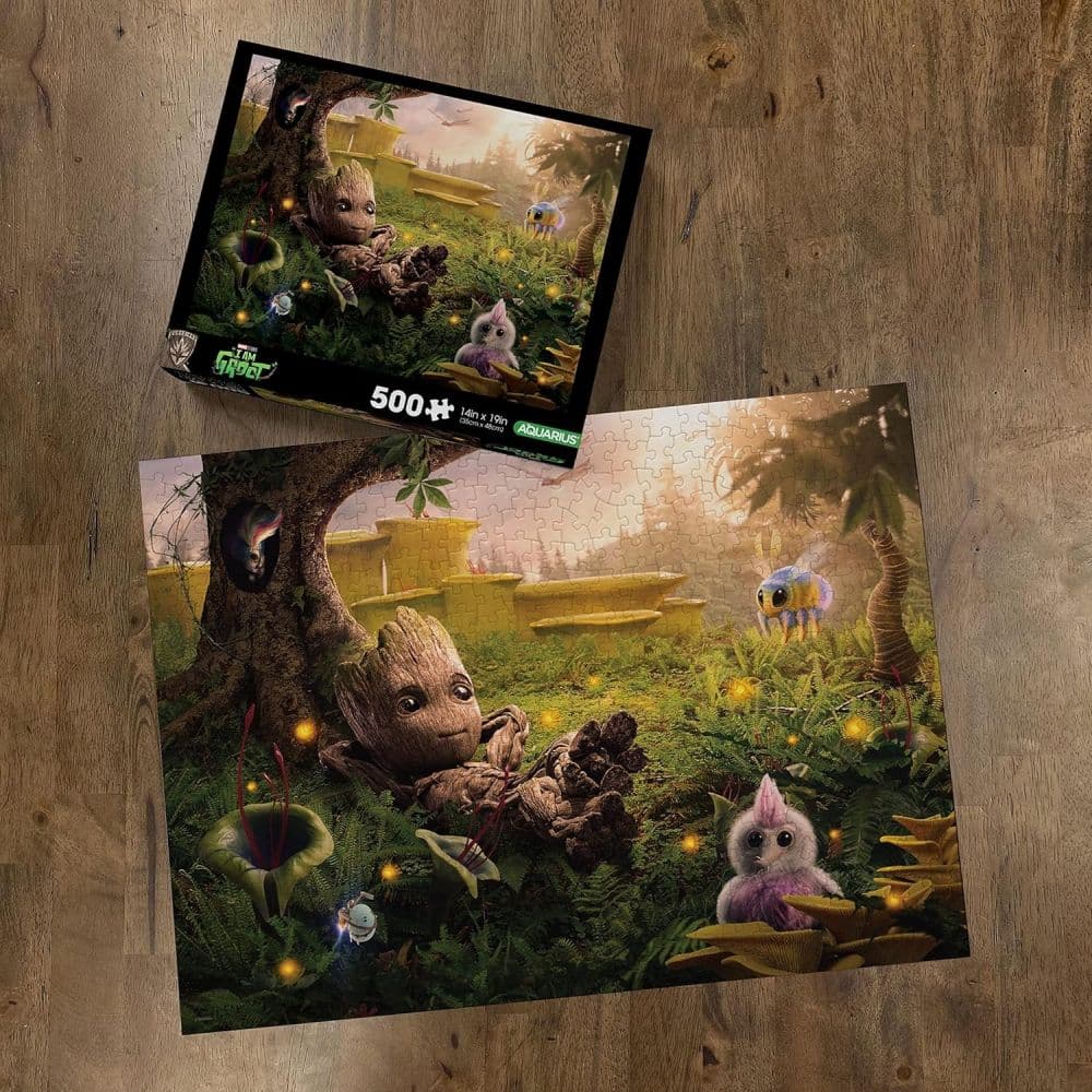 Guardians of the Galaxy Baby Groot 500 Piece Puzzle Fourth Alternate Image