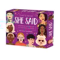 image Thats What She Said 2026 Desk Calendar Main Image