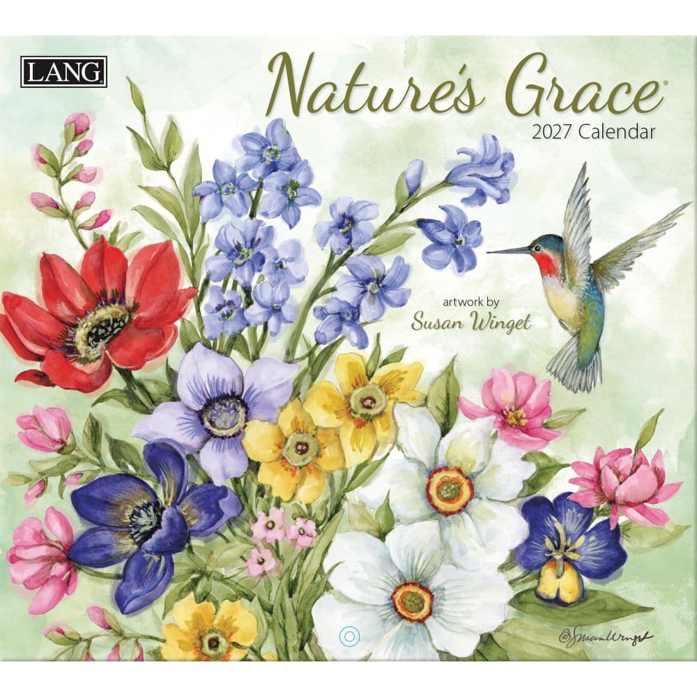 Nature's Grace 2027 Wall Calendar by Susan Winget Main Product Image