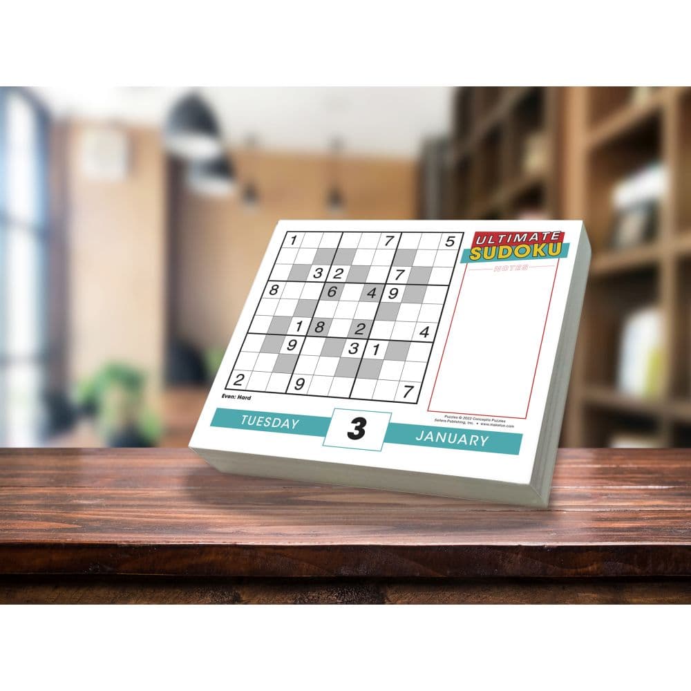 Ultimate Sudoku 2023 Desk Calendar - Calendars.com