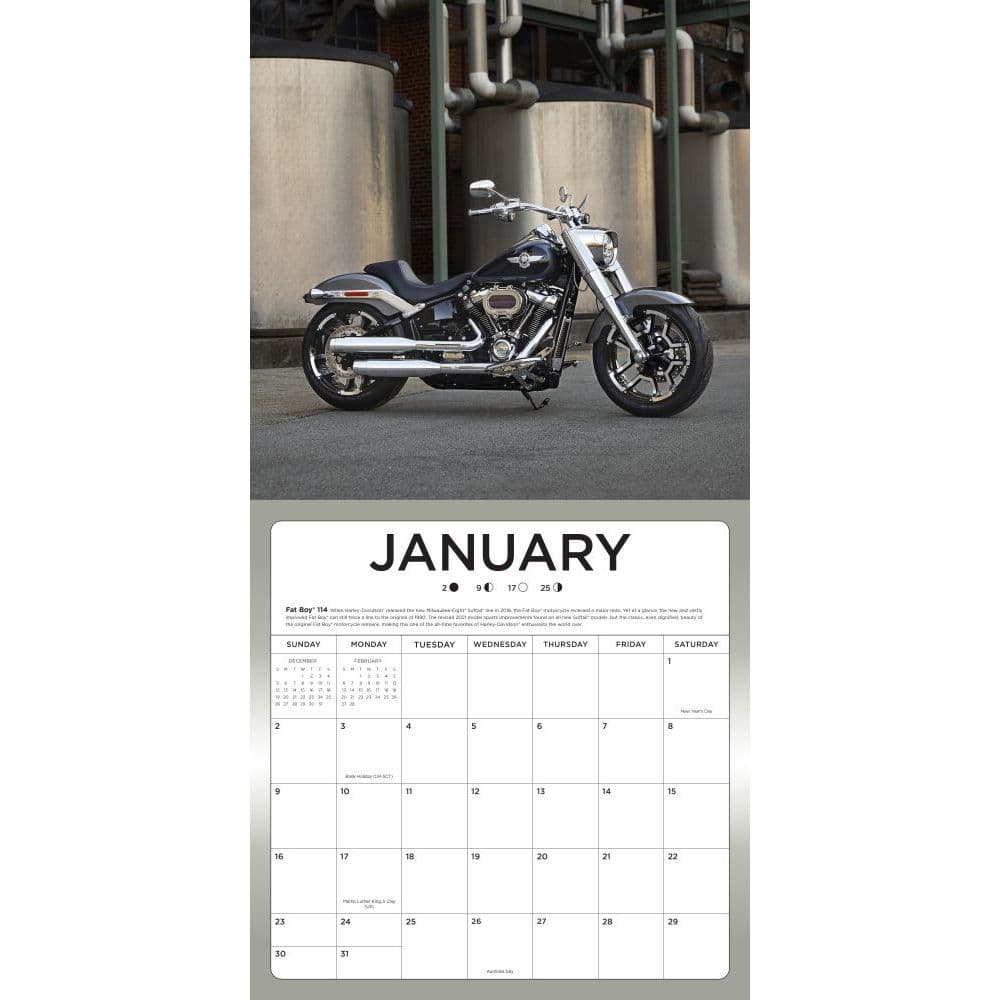 Harley Davidson 2022 Wall Calendar - Calendars.com