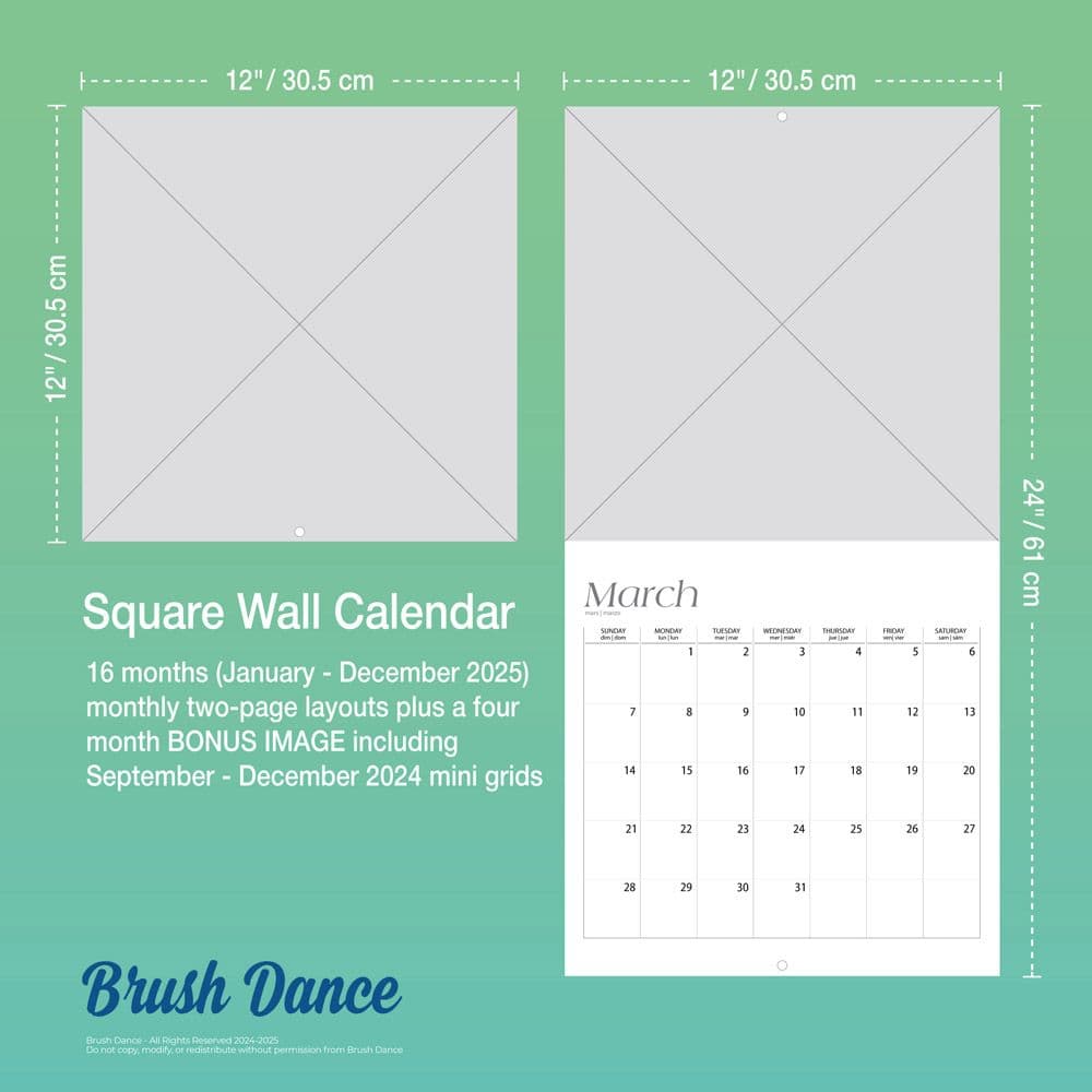 Japanese Gardens 2025 Wall Calendar Sixth Alternate Image