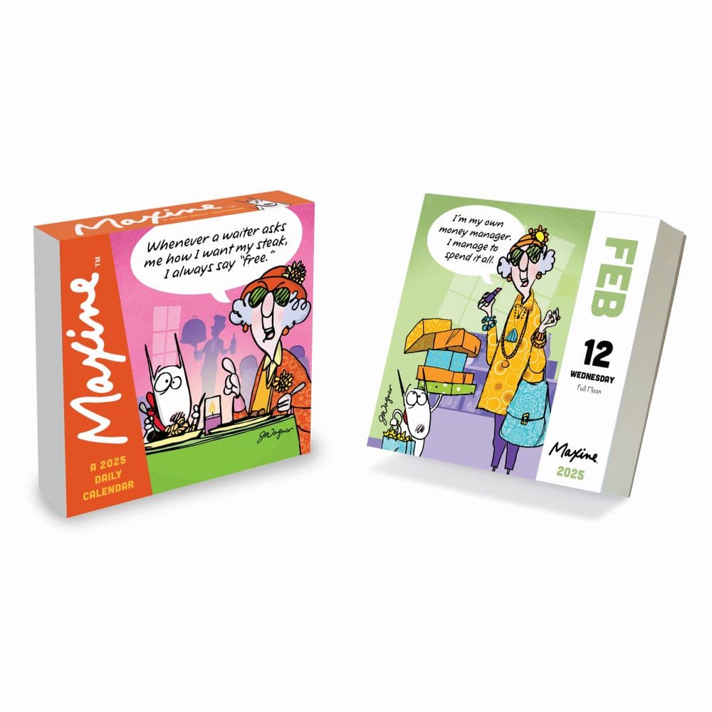 Maxine 2025 Desk Calendar Calendars com Maxine 2025 Desk Calendar Calendars com