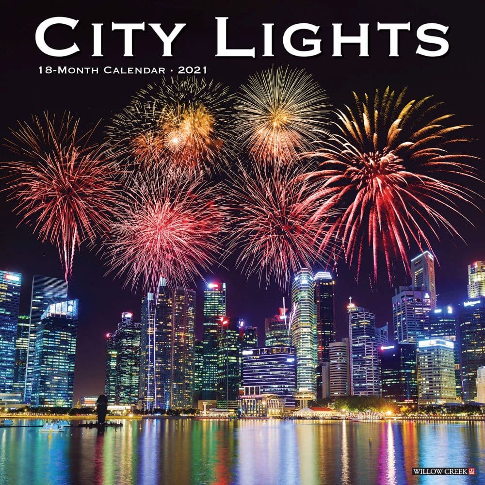City Lights Wall Calendar
