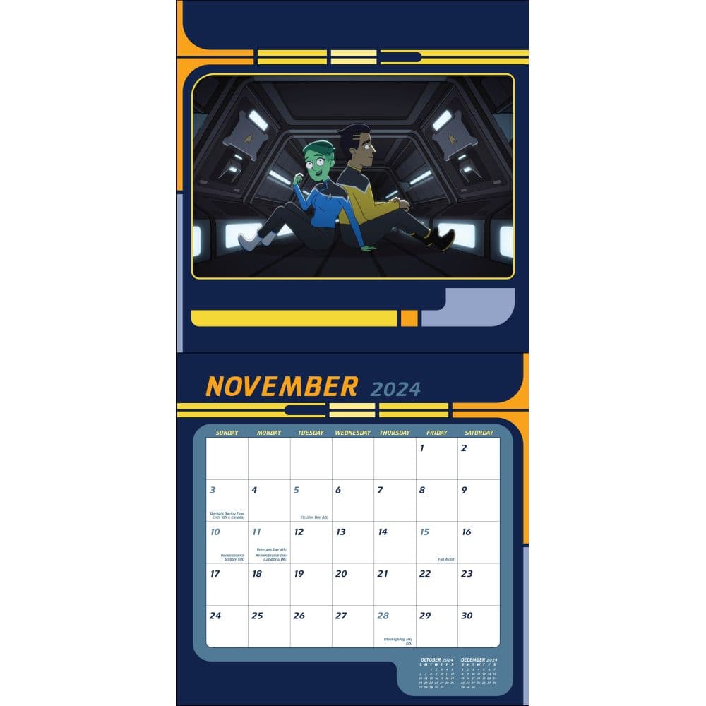 Star Trek 2025 Wall Calendar