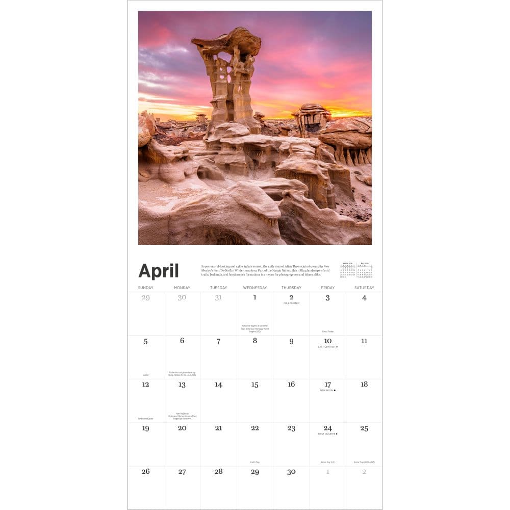 Audubon Nature 2026 Wall Calendar Third Alternate Image