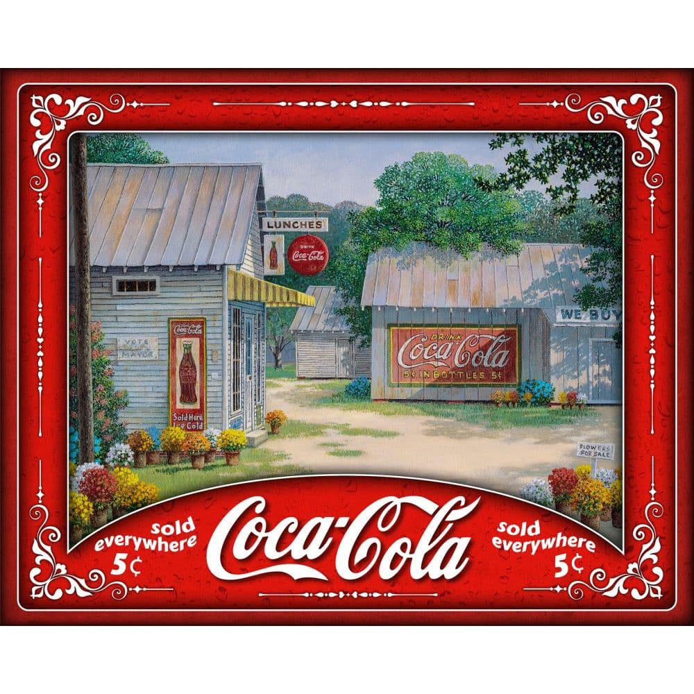 Allied Products CocaCola Springtime Serenity 500pc Puzzle for sale online 