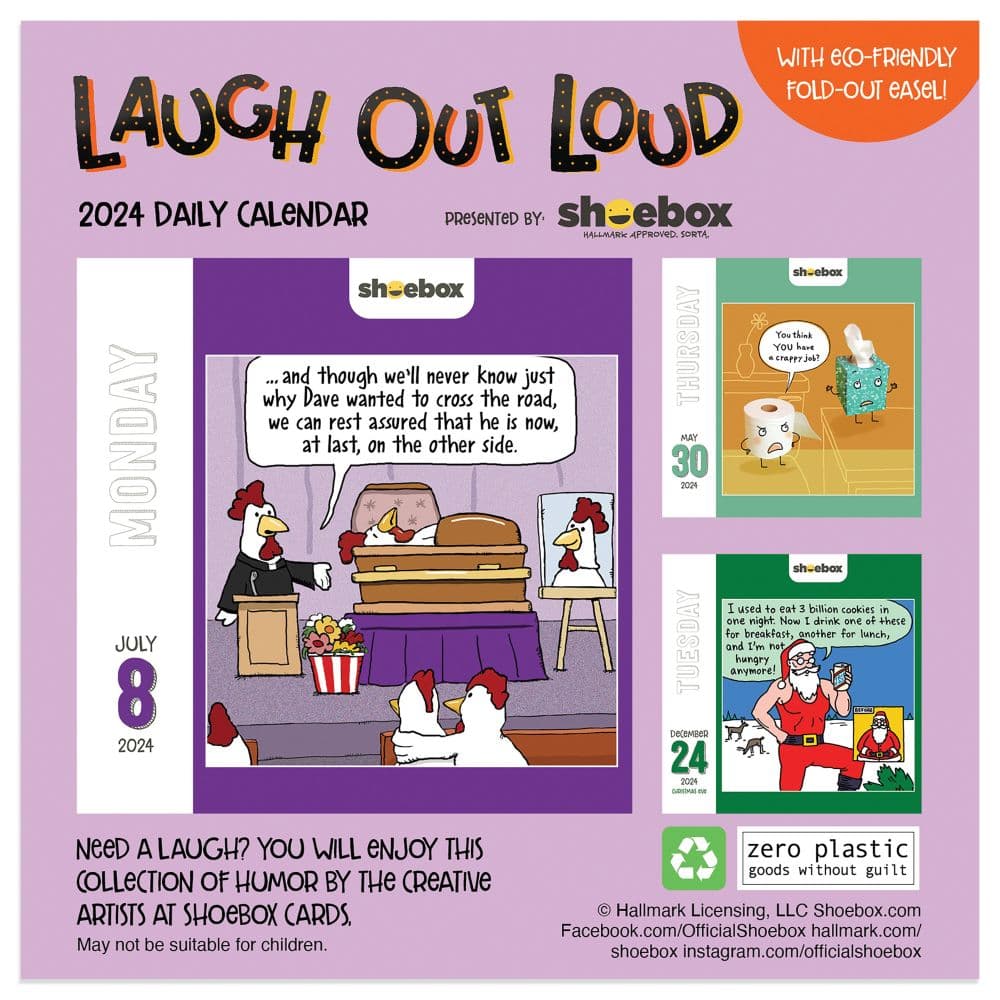 Laugh Out Loud 2024 Desk Calendar