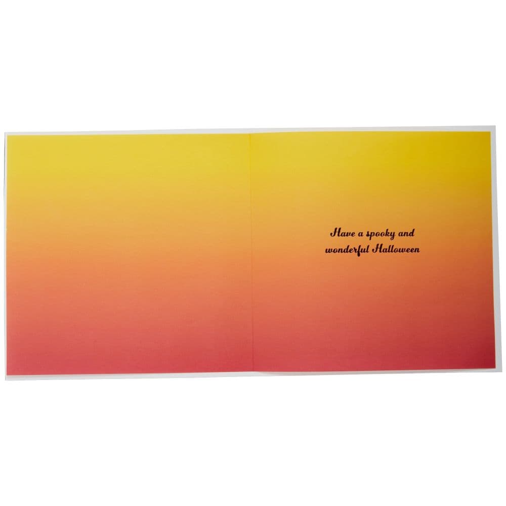 Haunted House Laser Cut Halloween Card Second Alternate Image