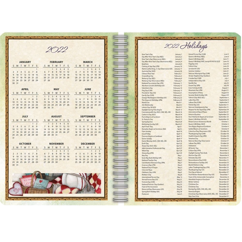 Calendars, Planners & Personal Organizers 22991079114 LANG Bountiful