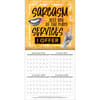 image Sarcasm My Love Language 2025 Wall Calendar Third Alternate