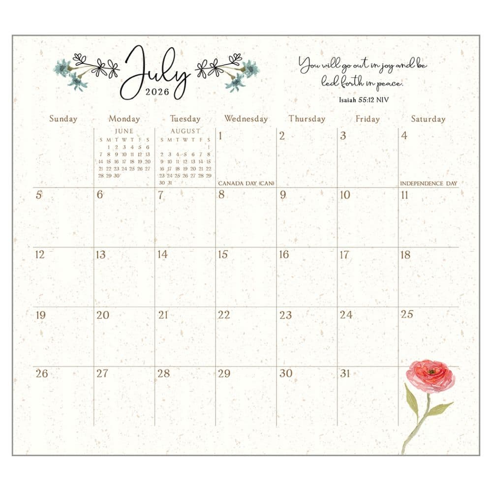 Be Still by Amylee Weeks 2026 Wall Calendar Third Alternate Image