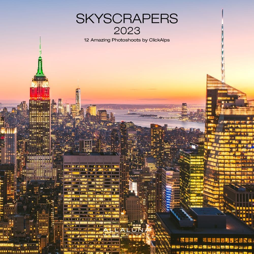 Skyscrapers 2023 Wall Calendar